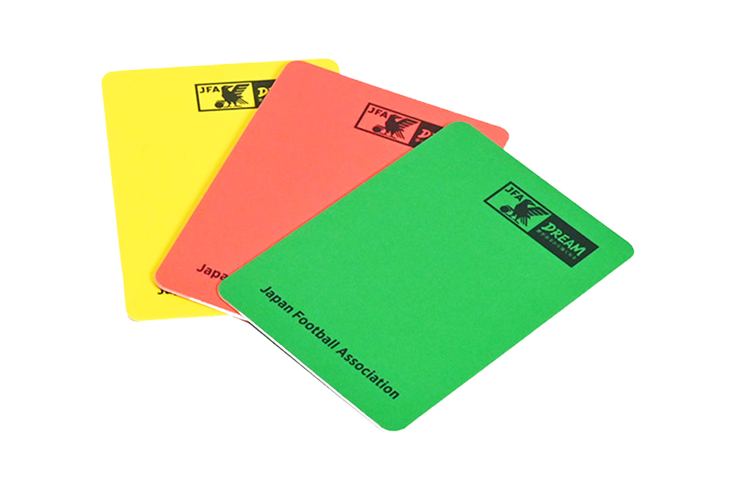 JFAオリジナル警告退場グリーンカード
